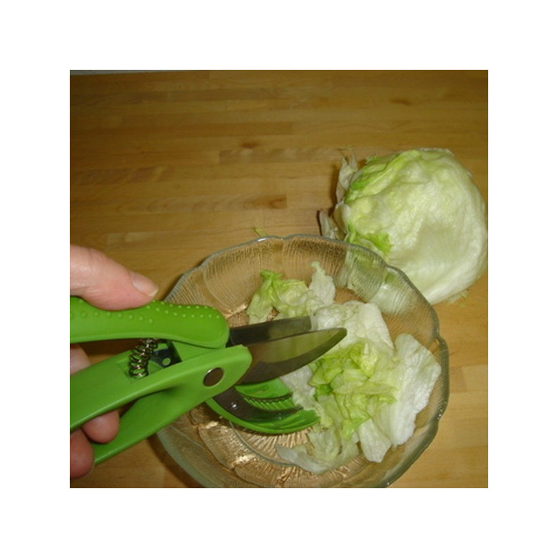 Salatsaks med 2 skær Salatsaks med 2 skær